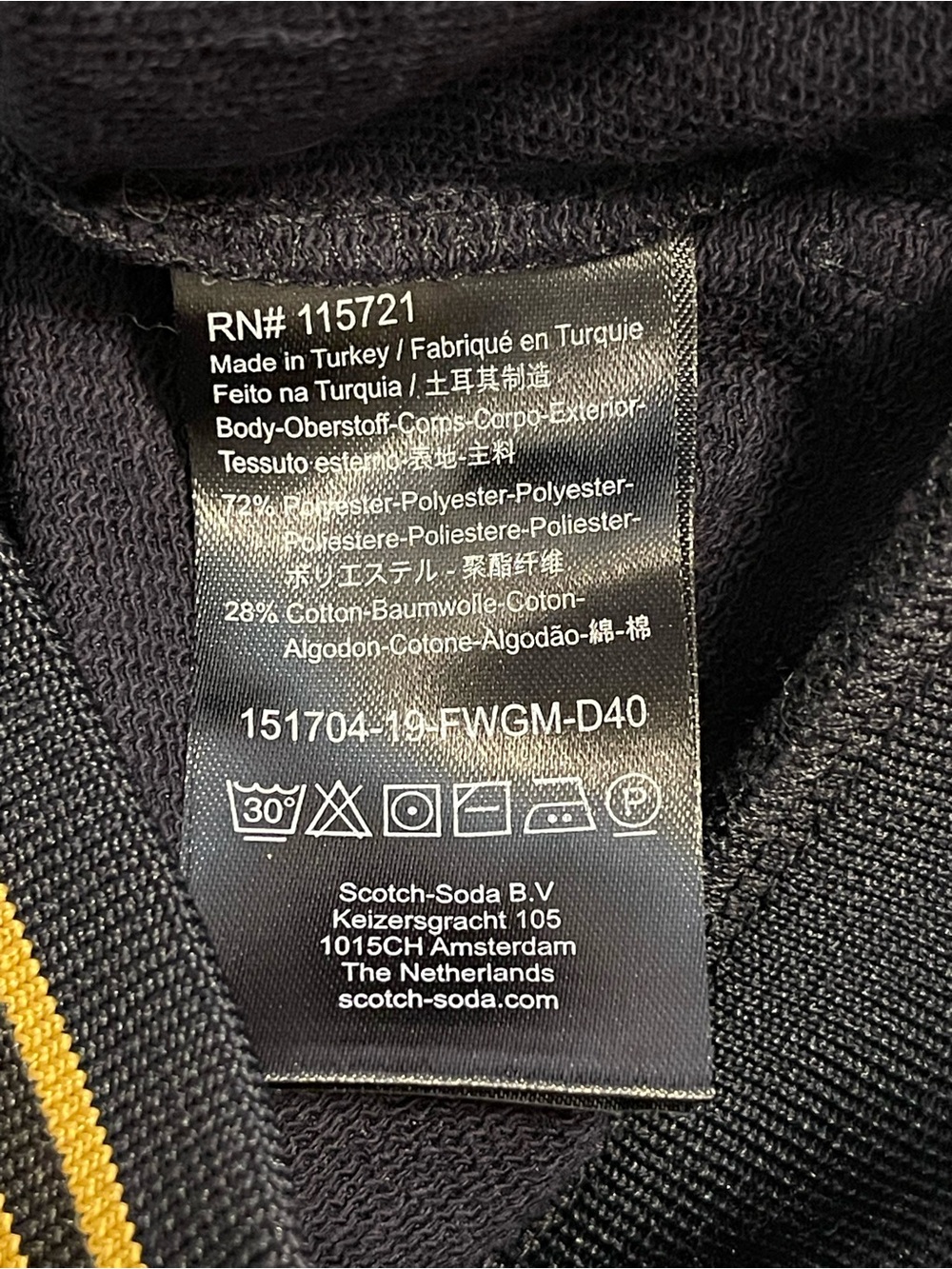 Scotch R'Belle Ruffle Varsity Track Jacket - Picture 8 of 8